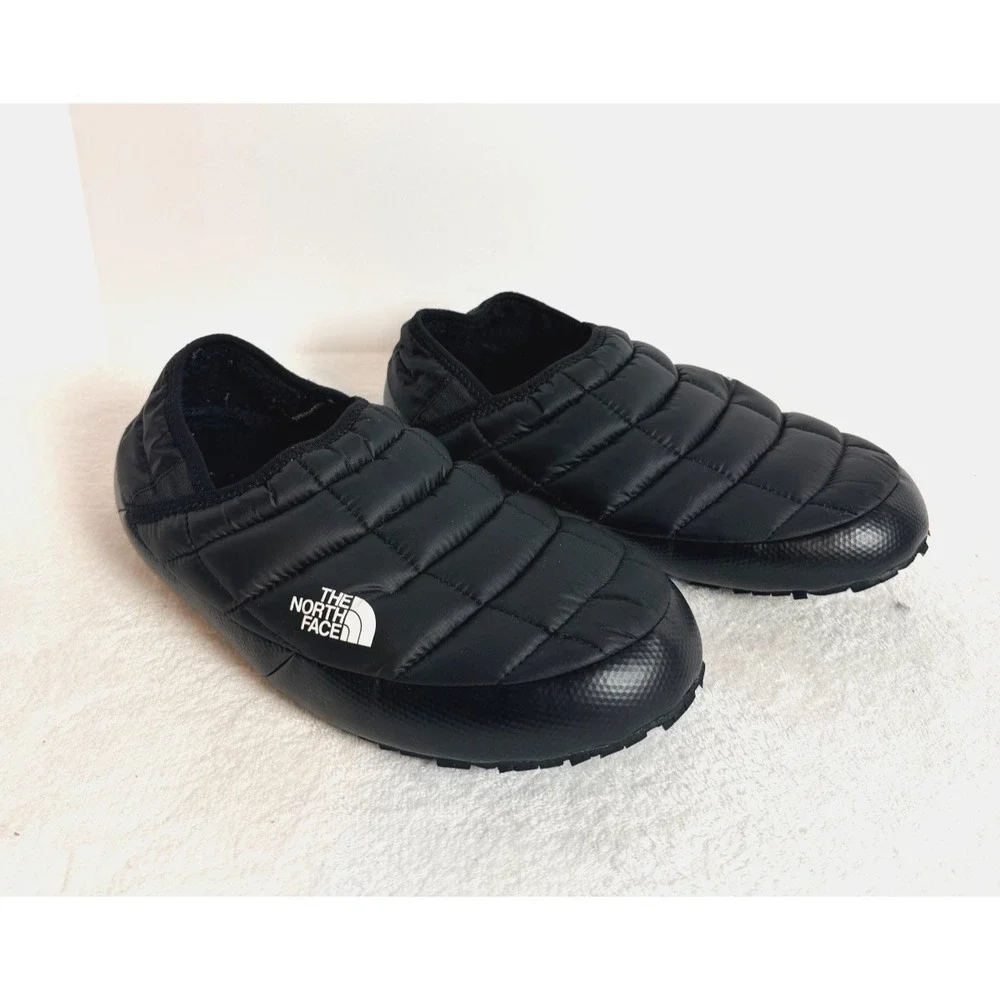 The North Face ThermoBall Traction Mule Slippers Black Men's 11
